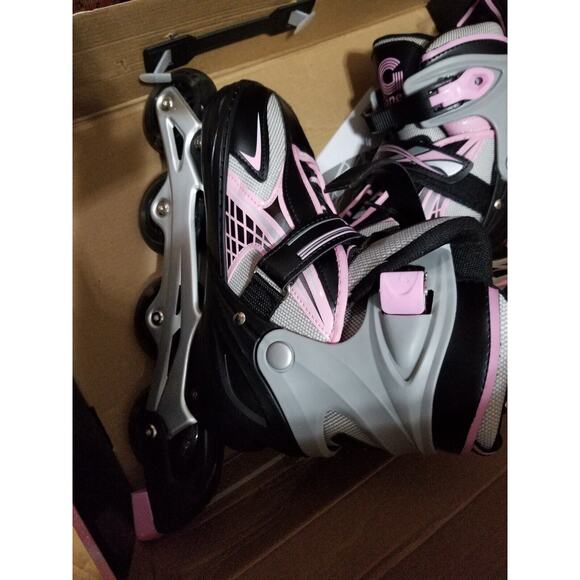 Gonex Brand Girl's Inline Skates Size Large 4-7 never worn ITEM#280 - Picture 4 of 11